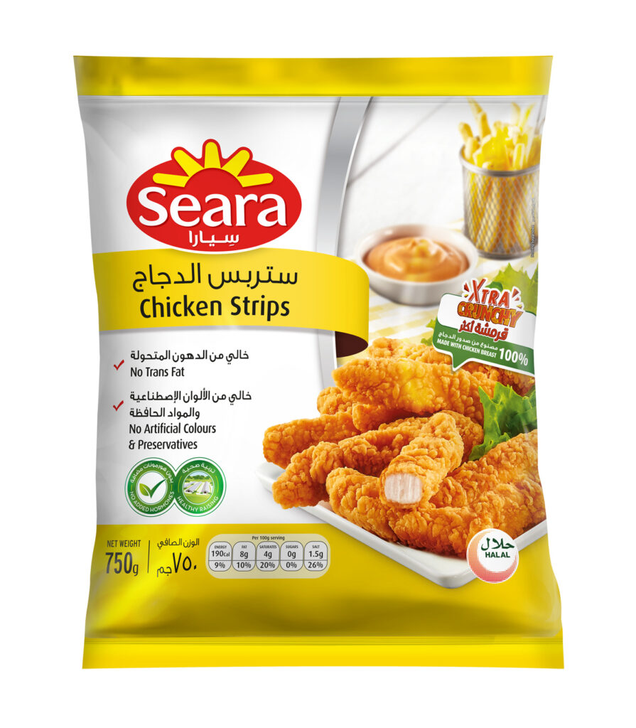 Seara Regular Chicken Strips 750G