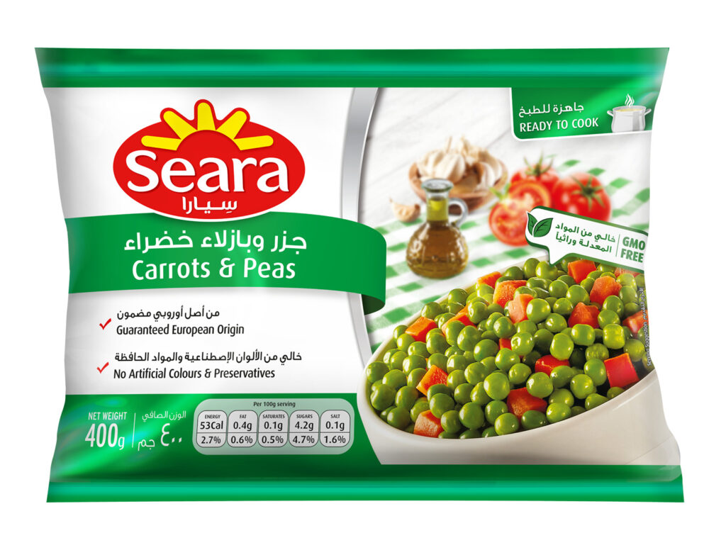 Seara Carrots & Peas 400G