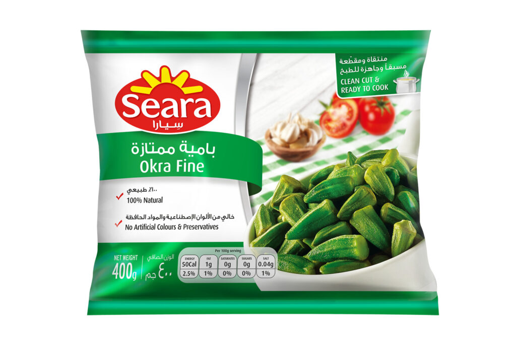 Seara Okra Fine 400G