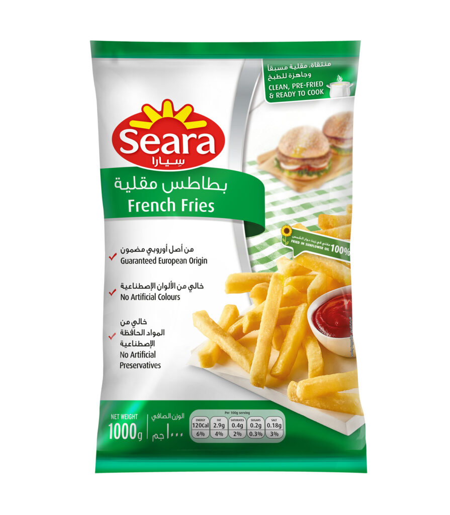 Seara French Fries 9MM 1000G