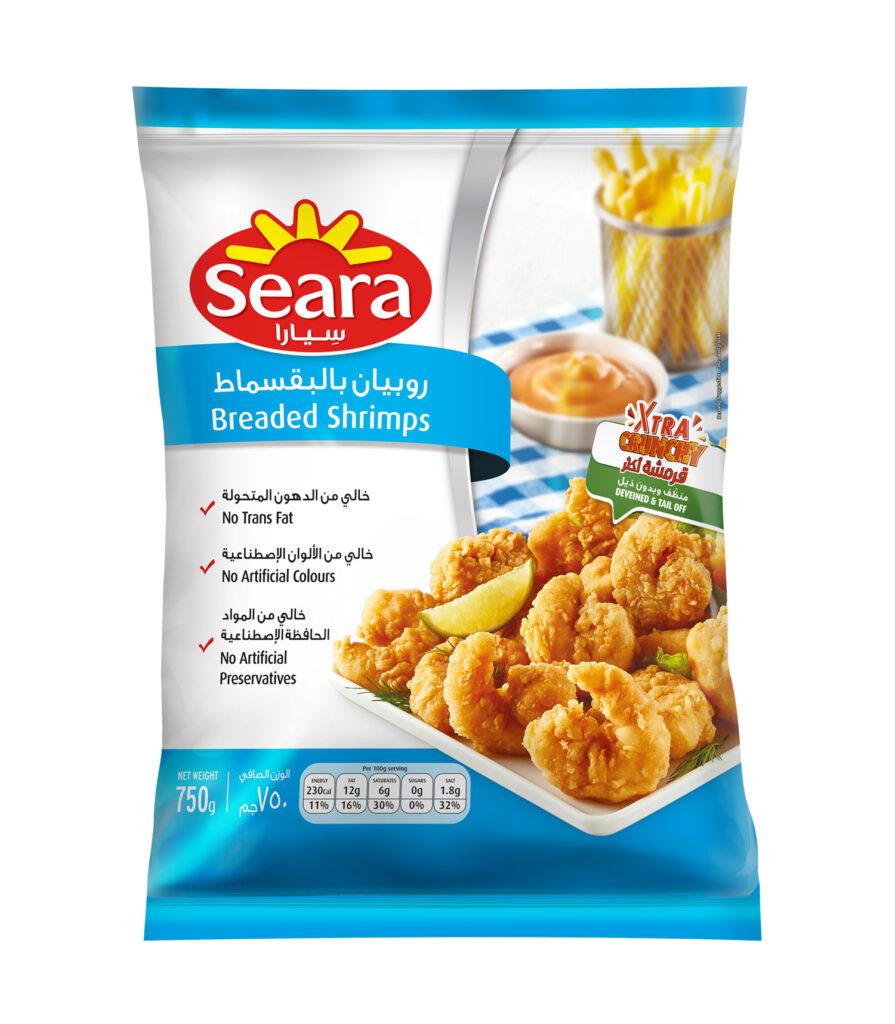 Seara Breaded Shrimps 750G